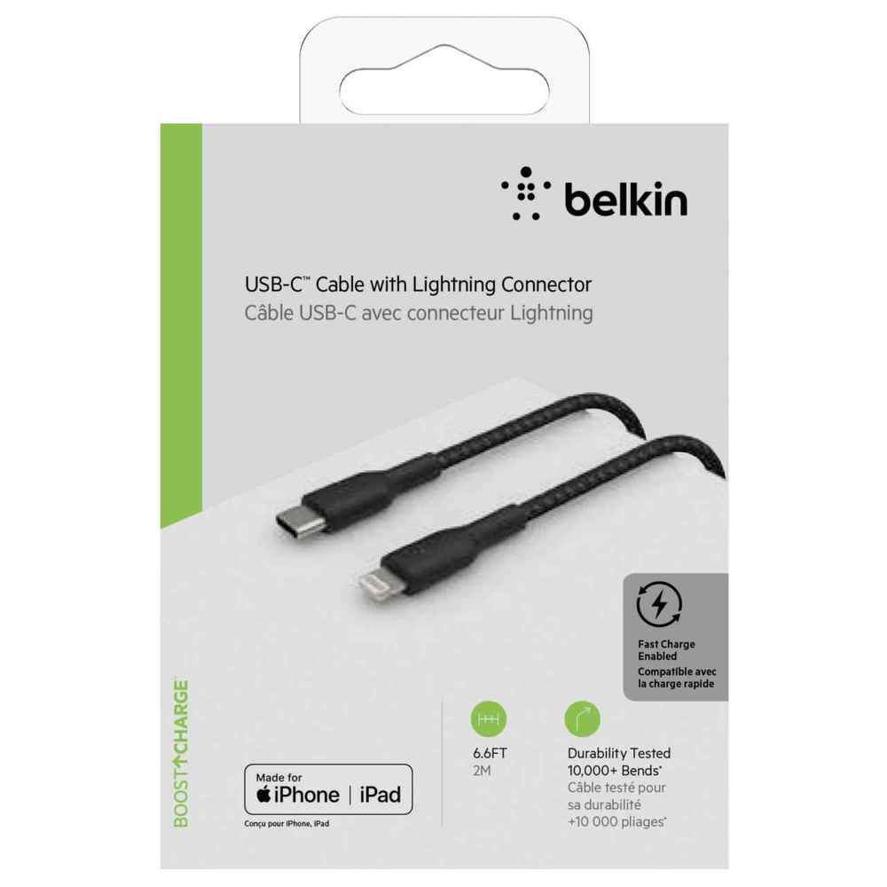 Belkin 2 m Lightning/USB-C Data Transfer Cable