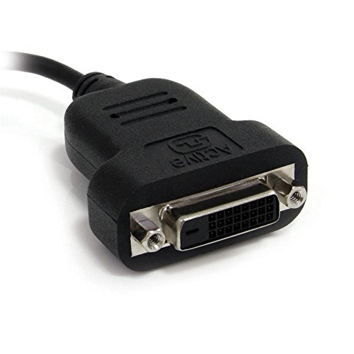 Male Mini DisplayPort to Female DVI Active Adapter