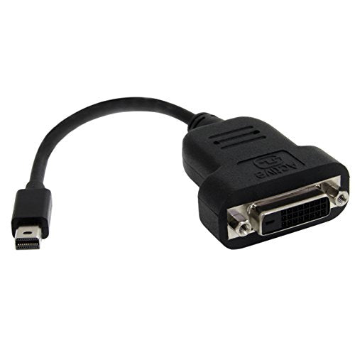 Male Mini DisplayPort to Female DVI Active Adapter