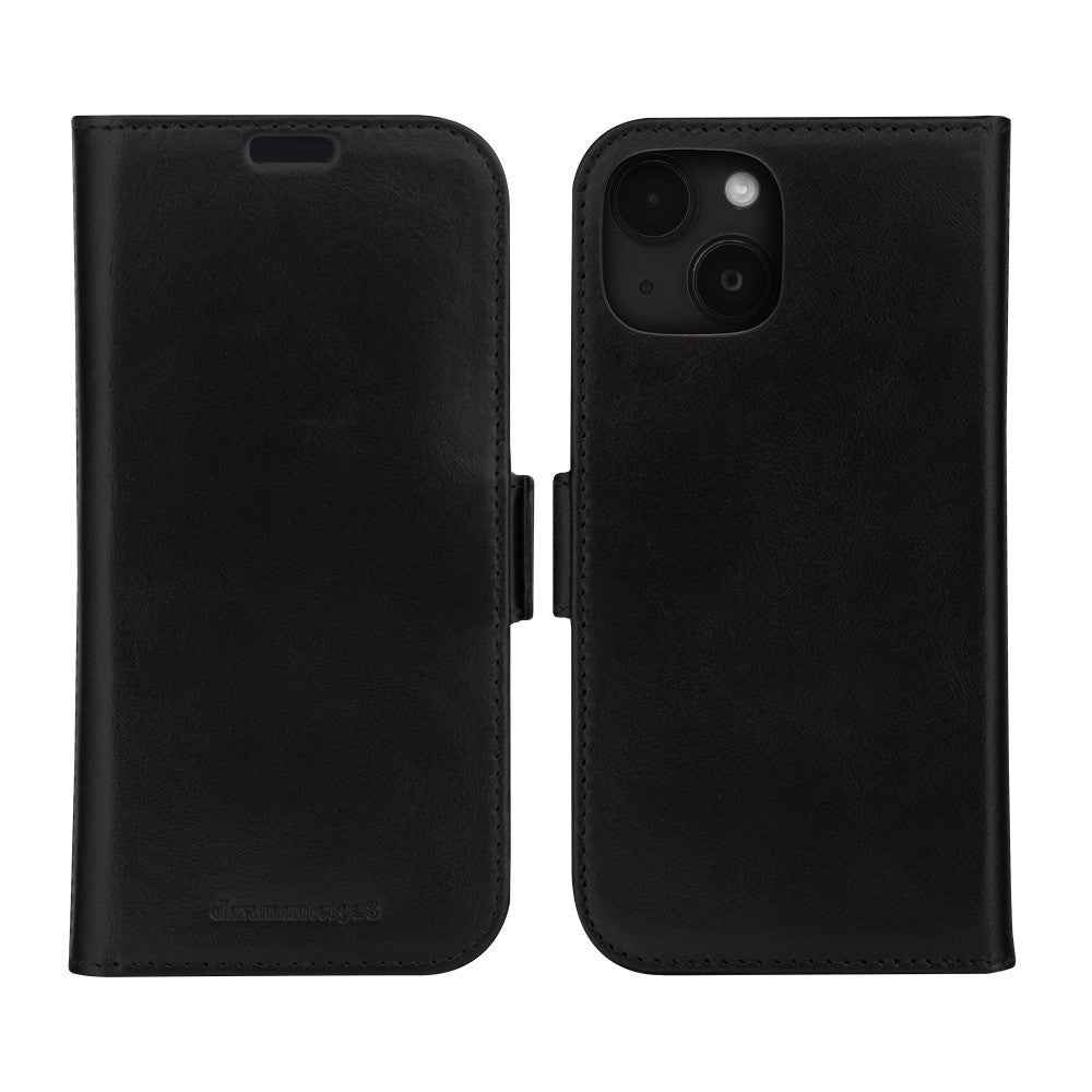 Lynge Leather Protective Case For iPhone 15 Black