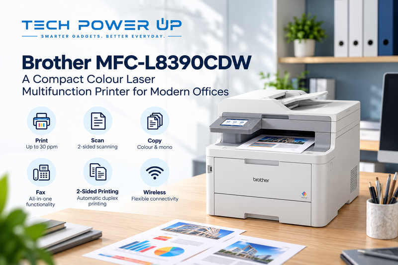 Brother MFC-L8390CDW Review: A Compact Colour Laser Multifunction Printer for Modern Offices