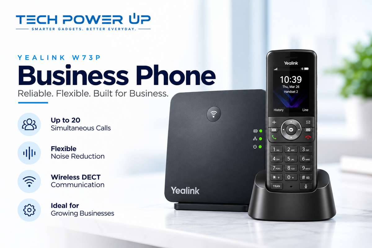 Yealink W73P DECT Phone System: A Professional Wireless Communication Solution for Business