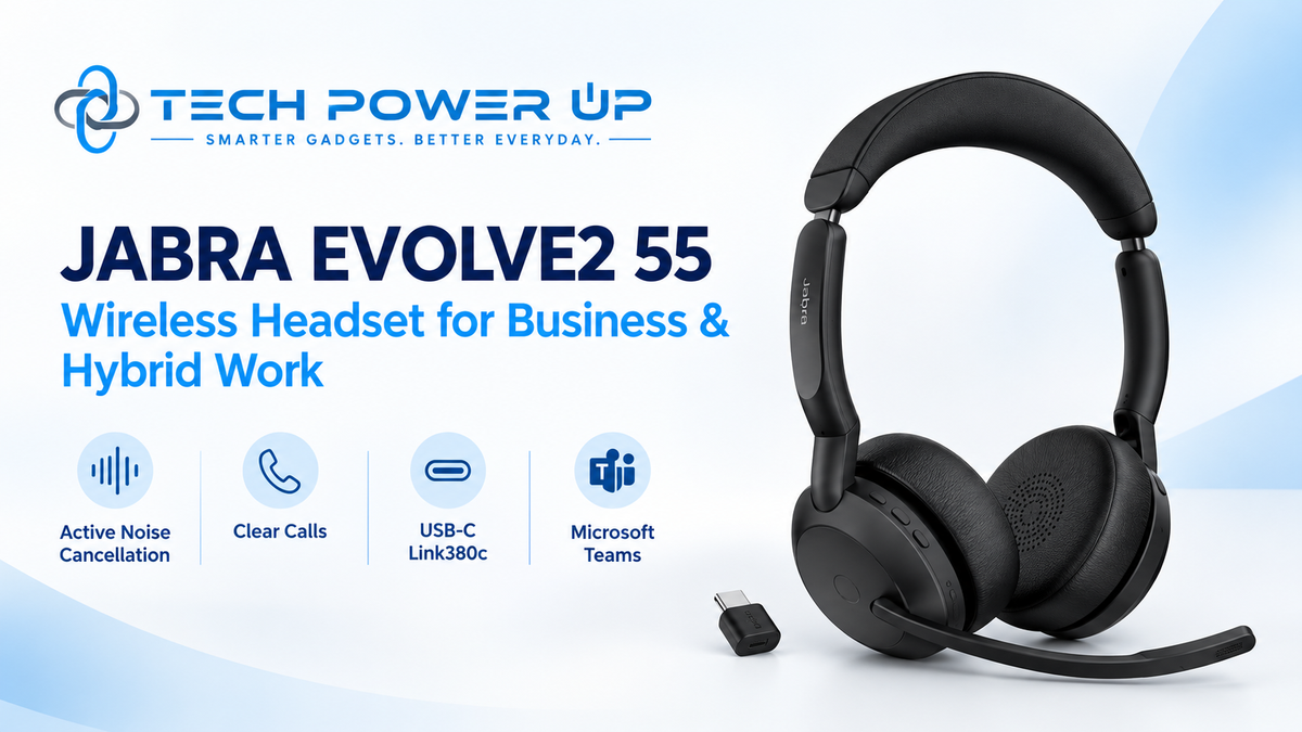 Jabra Evolve2 55 Review: Wireless Headset for Business and Hybrid Work