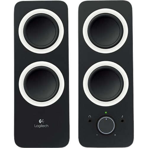 Logitech Z200 Multimedia Speakers- Midnight Black