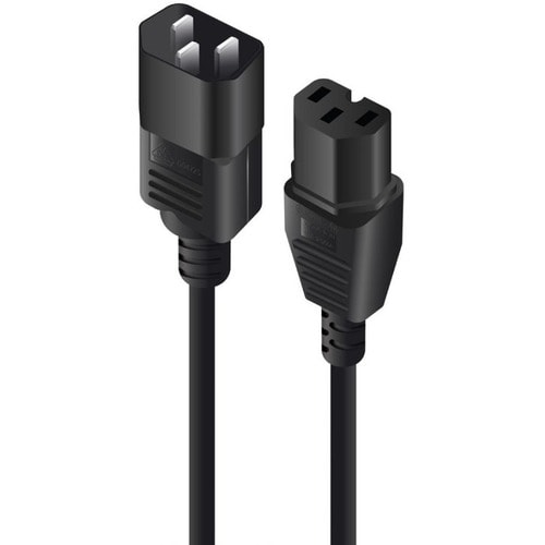 ALOGIC 1m IEC C14 to IEC C15 High Temperature - Male to Female