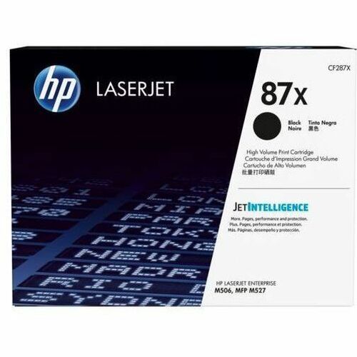 HP 87X High Yield Black Original LaserJet Toner Cartridge (CF287X)
