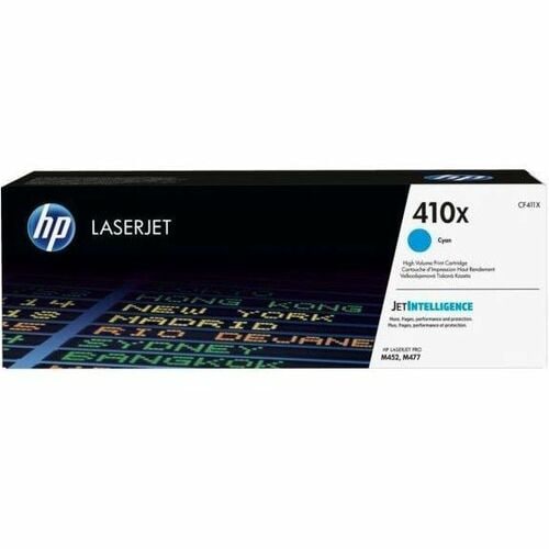 HP 410X High Yield Cyan Original LaserJet Toner Cartridge (CF411X)