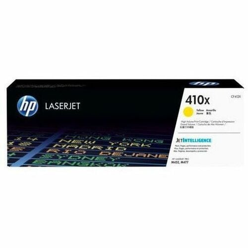 HP 410X High Yield Yellow Original LaserJet Toner Cartridge (CF412X)