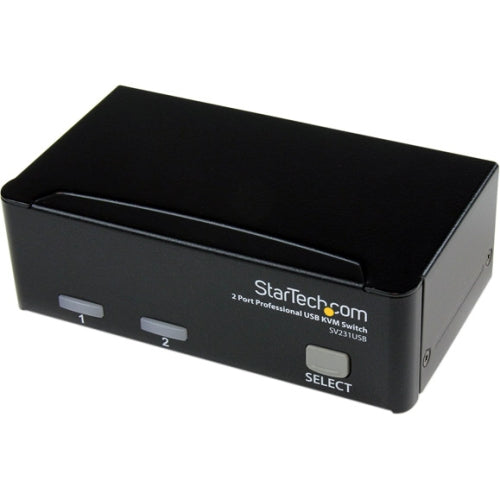 2 PORT USB KVM SWITCH KIT WITH CABLES
