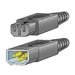 Cisco - HW Storage CAB-C15-CBN 2.3 Ft. Power Cord - Power Cable