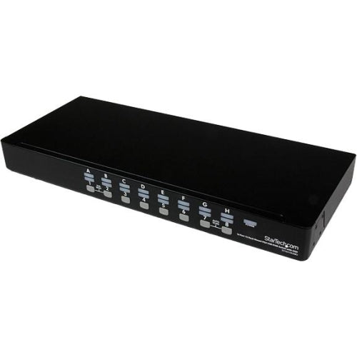 16 Port 1U Rackmount USB KVM Switch Kit