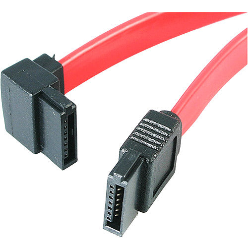 12in SATA to Left Angle SATA Cable