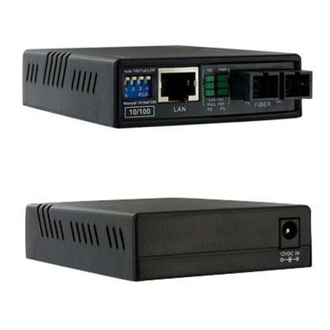 FIBER TO ETHERNET MEDIA CONVERTER SC