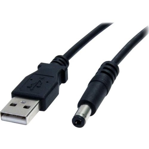 2m USB to 5.5mm Type M Barrel Cable