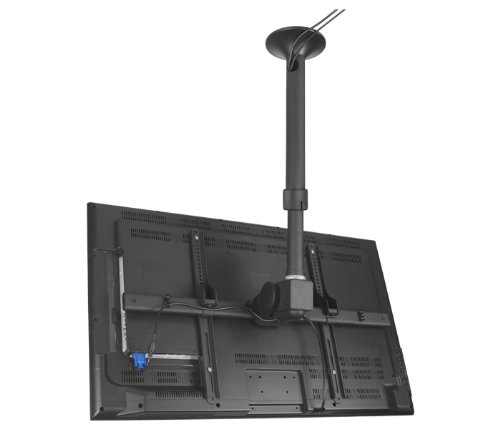 Atdec TH-3070-CTL 30'-70' Tilt Ceiling TV Mount Black