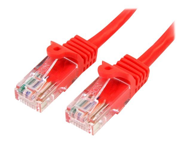 5m Red Snagless Cat5e Patch Cable
