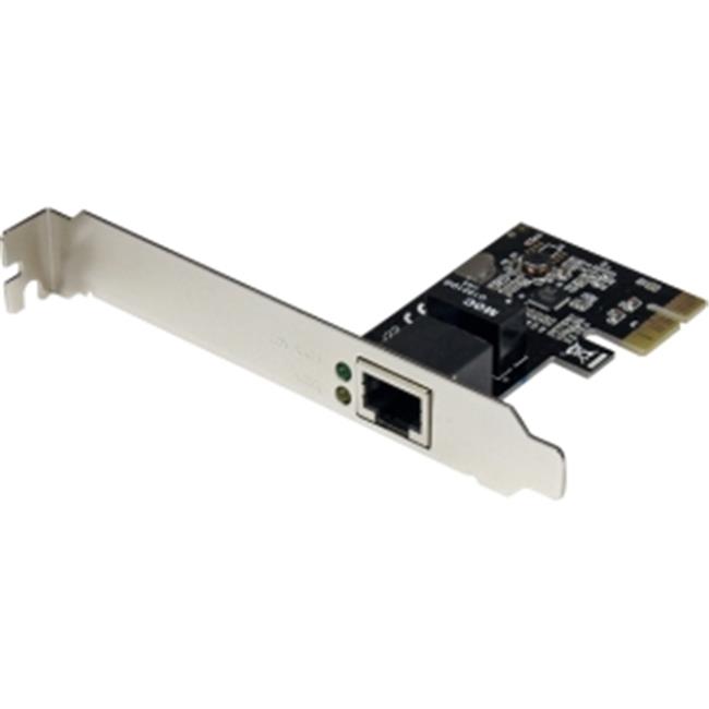 StarTech 1 Port Dual Profile PCI Express Gigabit Network Server Adapter NIC Card