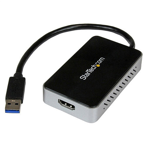 USB 3 to HDMI Adapter w/ 1-Port USB Hub
