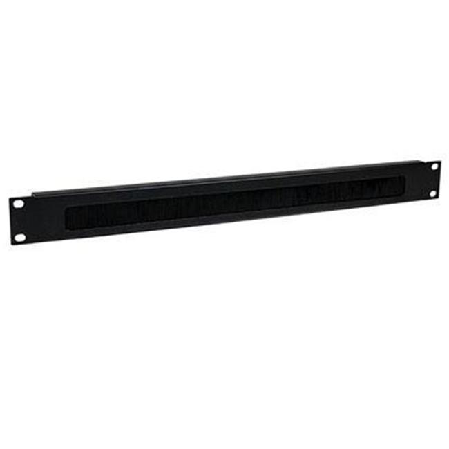 1U Brush Strip - Rack Cable Management