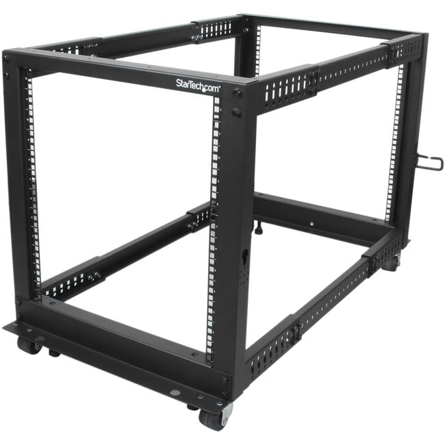 12U Adjustable Depth 4 Post Server Rack