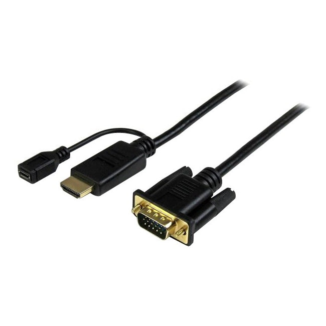3ft HDMI to VGA active converter cable