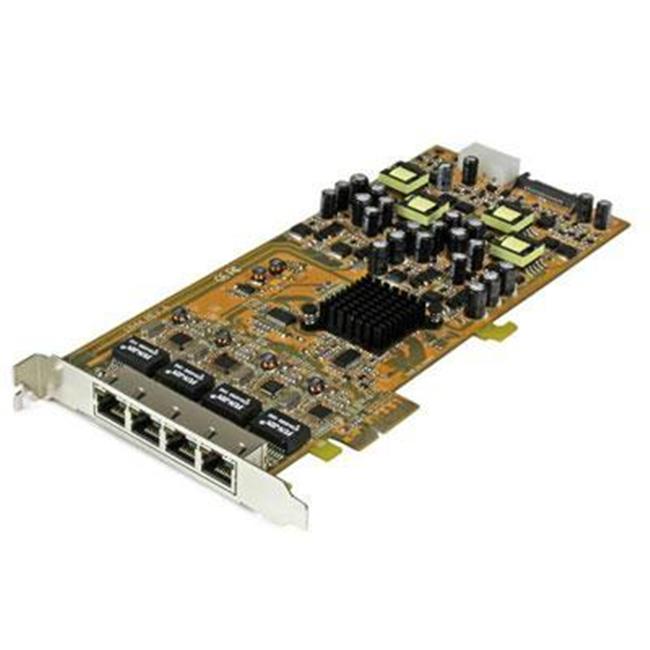 4 Port Gigabit PoE PCIe Network Card