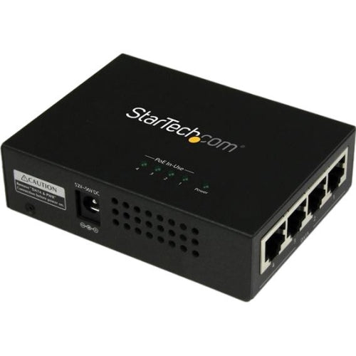 4 Port Gigabit Midspan - PoE+ Injector