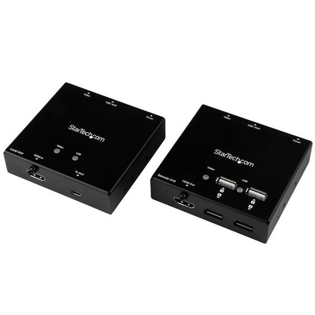 StarTech HDMI over CAT6 Extender with 4-port USB