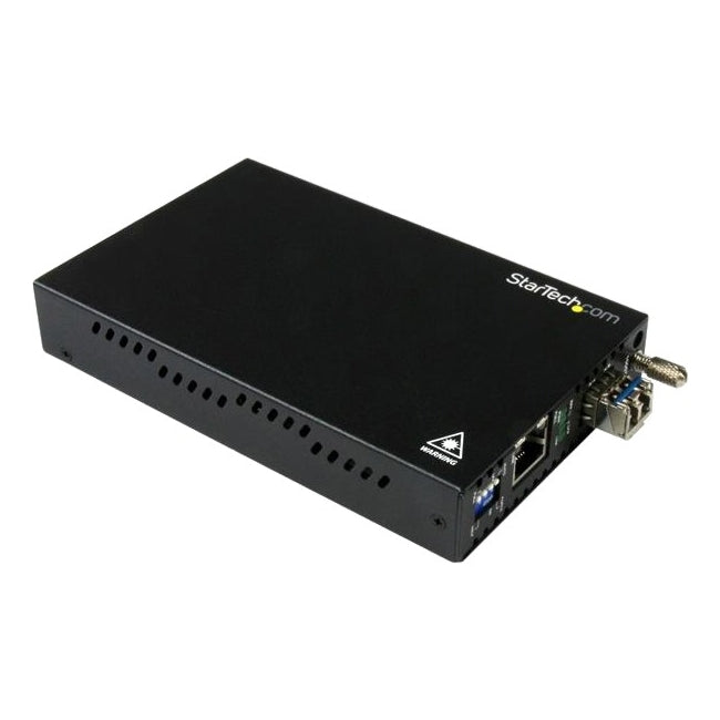 GbE Fiber Media Converter - SM LC 10 km