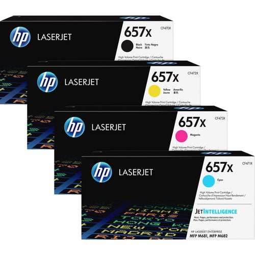 HP 657X High Yield Magenta Original LaserJet Toner Cartridge (CF473X)