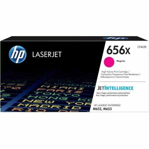 HP 656X High Yield Magenta Original LaserJet Toner Cartridge (CF463X)