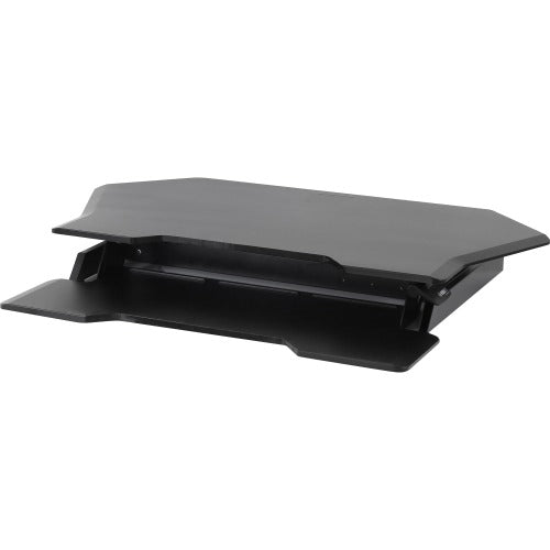 WORKFIT CORNER SIT-STAND DESK BLACK