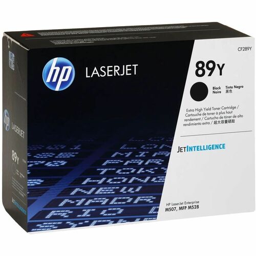 HP 89Y Extra High Yield Black Original LaserJet Toner Cartridge (CF289Y)