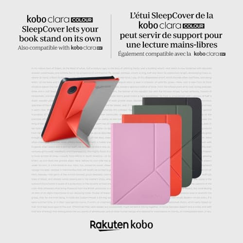 Kobo Clara SleepCover Case Candy Pink