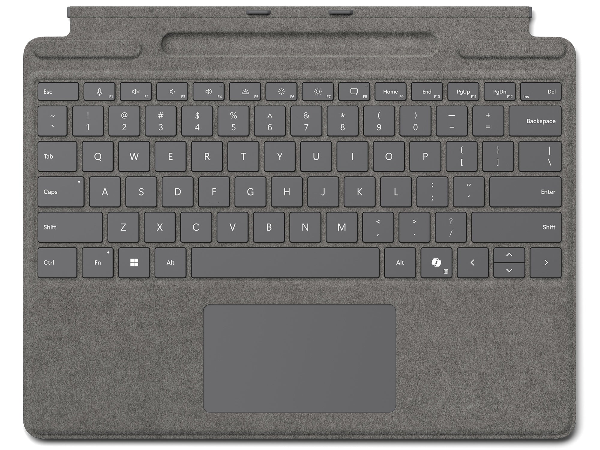 Surf Pro Keyboard Pl with pen storage