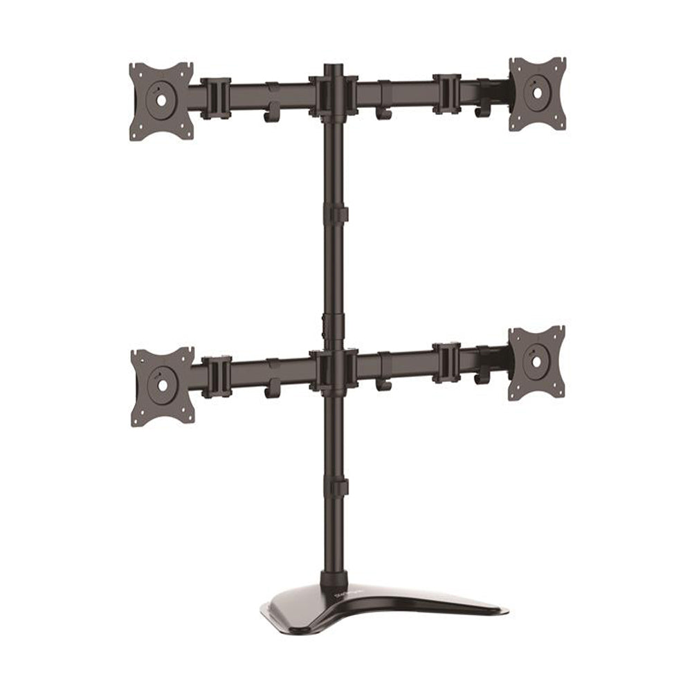 Quad Monitor Stand - Heavy Duty Steel