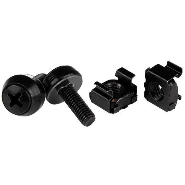 StarTech M5 SCREWS CAGE NUTS - 50 PACK BLACK