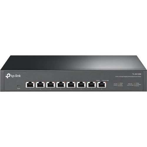 TP-Link TL-SX1008 8 Ports Ethernet Switch - 2 Layer Supported - 31.20 W Power Consumption