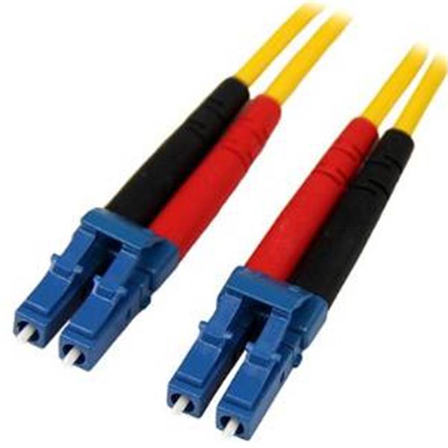 10m SM Duplex Fiber Patch Cable LC to LC