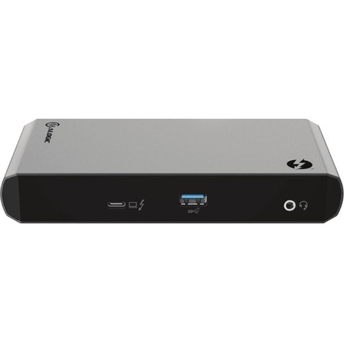 ALOGIC Thunderbolt 3.0 TURBO Docking Station with USB-C Compatibility - USB-C (USB 3.1 Gen 2) x 2 USB-A (USB 3.1 Gen 2) x 1 USB-A (USB 3.1 Gen 1) x 2 Thunderbolt 3/USB-C (60W PD) (Upstream Port)