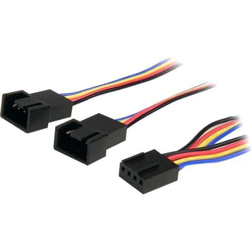 12 4Pin PWM Fan Extension Power Y Cable