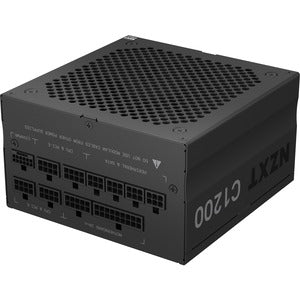 NZXT PA-2G1BB-AU ATX 3.0, EPS 2.92 Modular Power Supply - 1.20 kW - Internal - 3.3 V DC @ 22 A, 5 V DC @ 22 A, 5 V DC @ 3 A, 12 V DC @ 100 A, -12 V DC @ 0.3 A Output - 1 +12V Rails - 1 Fan(s) - NVIDIA SLI Supported - 90.5% Efficiency