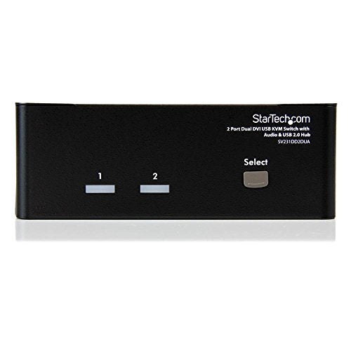 2 Port Dual DVI USB KVM Switch
