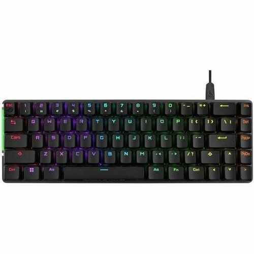 ASUS ROG Falchion Ace Gaming Keyboard – Compact NX Mechanical Brown Switch, Wireless RGB, Black