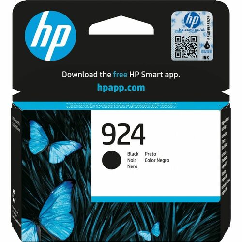 HP 924 Black Original Ink Cartridge (4K0U7NA)