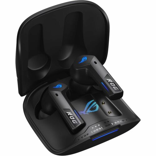 ASUS ROG Cetra True Wireless SpeedNova Gaming Headphones – Bluetooth & 2.4GHz, 24-bit/96kHz Audio, Dirac Opteo, Bone Conduction Mic
