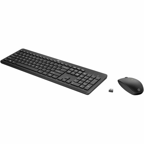 HP 235 Wireless Keyboard and Mouse Combo - Black (BRAC)