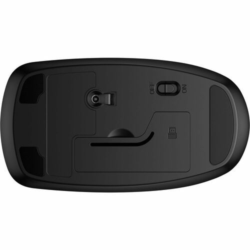 HP 235 Slim Wireless Optical Mouse 1600 DPI 2.4GHz USB Dongle 18-Month Battery Life Black