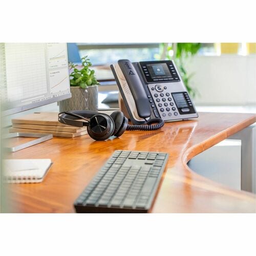 Poly Edge E450 IP Phone PoE-Enabled Business VoIP Desk Phone