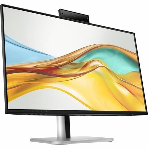 HP Series 5 Pro 524PM 23.8-Inch Full HD USB-C Conferencing Monitor with Webcam Speakers LAN Height Adjust Tilt Swivel Pivot VESA